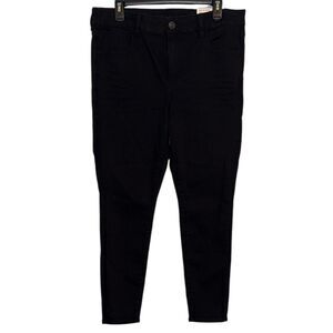 Women’s NWT American eagle black mid rise jeggings size 14 short business casual